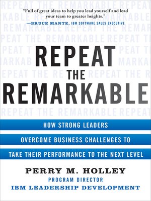 cover image of Repeat the Remarkable